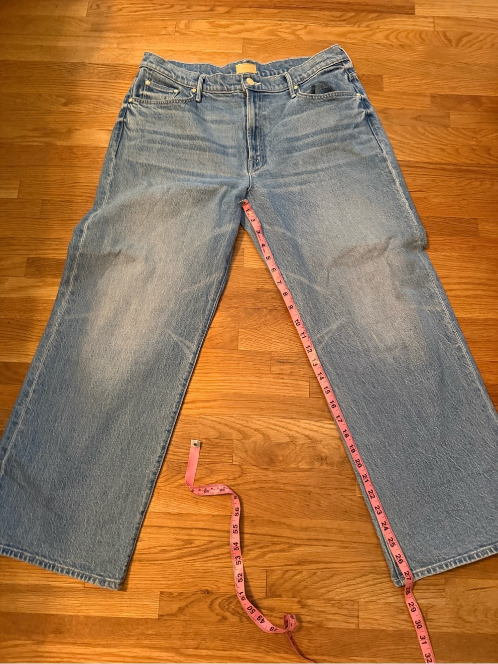 Mother jeans the mid Rise maven ankle - color magic school bus- size 31 - Picture 7 of 10